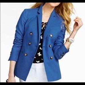 Talbots Royal Blue Double Breasted Blazer 12
